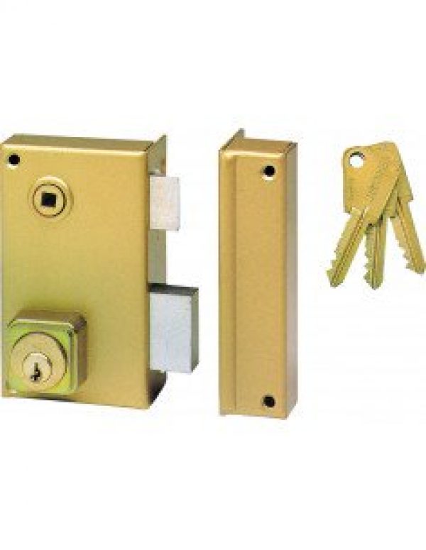 Sérrure applique Cylindre rond vertical fouillot droite BRICARD