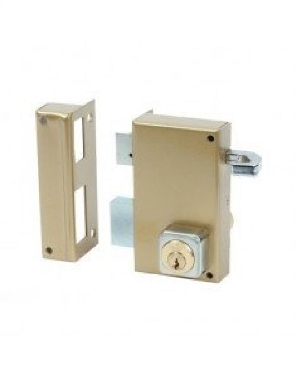 Sérrure applique Cylindre rond Vertical tirage gauche BRICARD