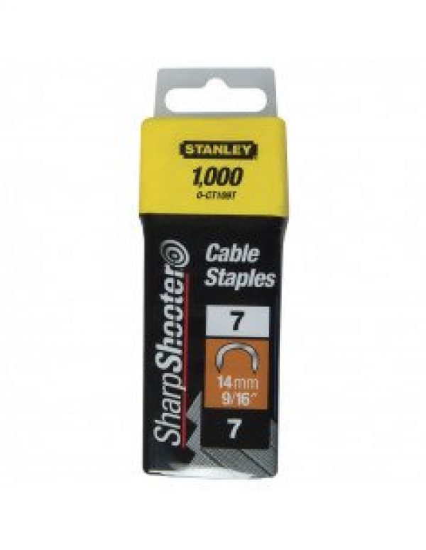 STANLEY – Agrafe cavalier 14 mm Type 7 – 1-CT109T