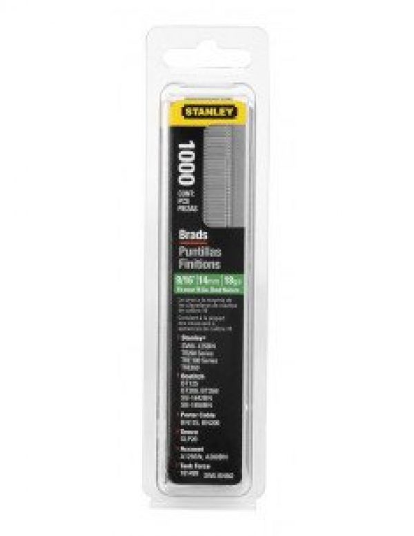 STANLEY – Boîte de 1000 clous type J 12mm – 1-SWK-BN050T