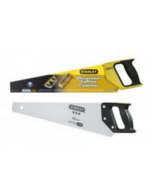 STANLEY – Scie égoïne de charpentier denture isocèle grosse section…