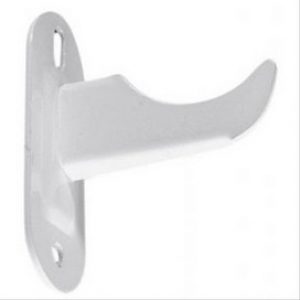Support à visser epoxy blanc pour radiateur rideau L1=90mm L2=120mm – DANFOSS