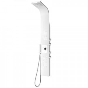 Système de douche, Colonne de douche thermostatique SEDAL – blanc – 8815