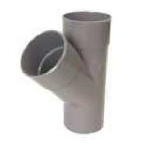 Té 45° réduit MF : 80/50/75