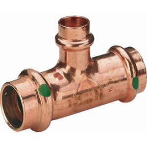 Té cuivre réduit 42 28 42 à sertir – VIEGA
