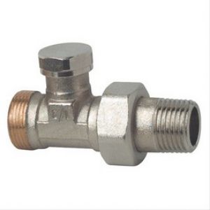 Té de réglage laiton nickelé série 3/4 EK M1/2 »(15/21)