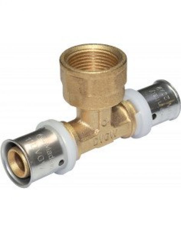 Té femelle à visser type H