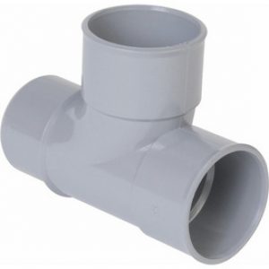 Té pied de biche PVC MFF 32  Nicoll -NF- – NICOLL