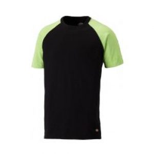 T Shirt Manches Courtes Dickies Two Tone 180 G M Noir