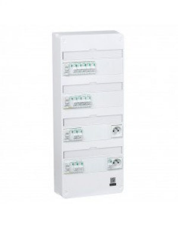 Tableau prééquipé (monté câblé) SCHNEIDER Resi9 XP 4 rangées…