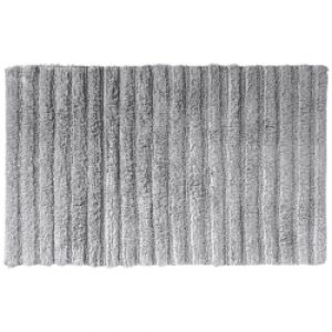Tapis de bain épais et 100% coton Gris