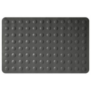 Tapis de douche antidérapant – Carbone