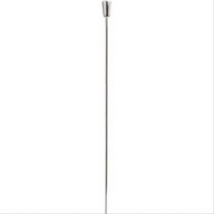 Tirette de vidage laiton chromé à bouton