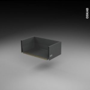 Tiroir Casserolier Pour Meuble De Cuisine Freinefaible Profondeur L50 X H18 X P27 Cm Sokleo