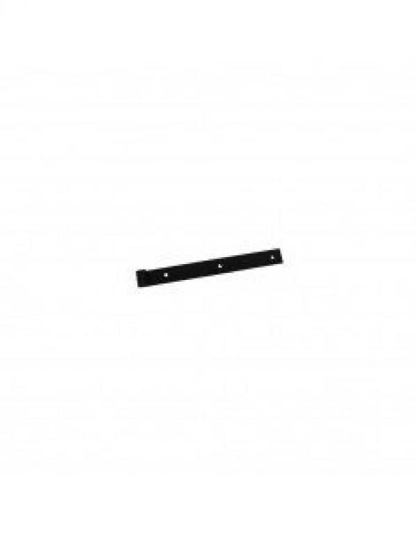 TORBEL 114J454 Penture droite fer plat noir cataphorèse 40×5 mm