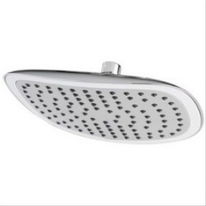 Tête de douche Oval 230x180mm, plastique chromé, articulée
