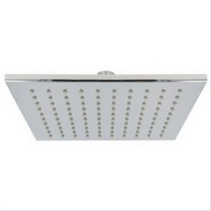 Tête de douche Quad 152x152mm, laiton chromé, articulée