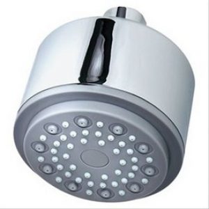 Tête de douche Twin I Ø85mm, plastique chromé, articulée