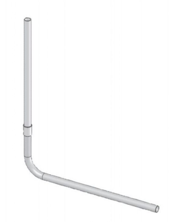 Tube de Chasse Delabie 780x660mm Plastique 769400