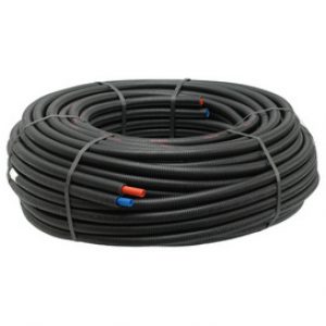 Tube PER gainé duo Ø 12 mm – 100 m – PEX-A