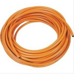 Tuyau caoutchouc orange PVC Ø10mm L=20m NF