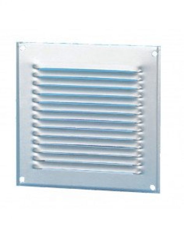 UNELVENT – Grille de ventilation en applique alu 165X165 mm – 870215