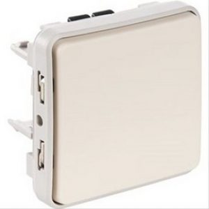 Va-et-vient Plexo composable IP 55 gris Legrand 069511