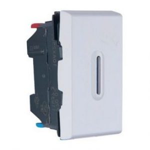 Va-et-vient à voyant LED 1 module  10AX-250V Mosaic Legrand 077002