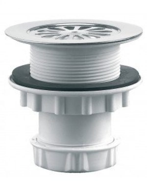 VALENTIN – Bonde de receveur Ø60+ grille marguerite Ø85 vertical -…