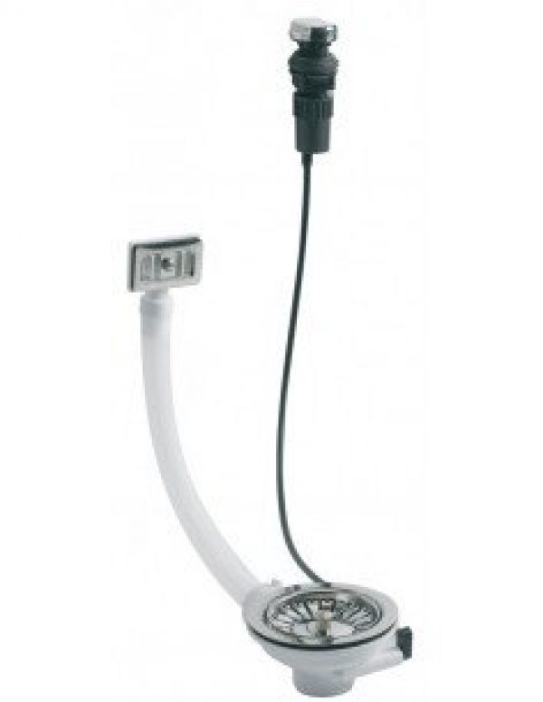 VALENTIN – Bonde de vidage automatique Ø 90 pour évier simple bac…