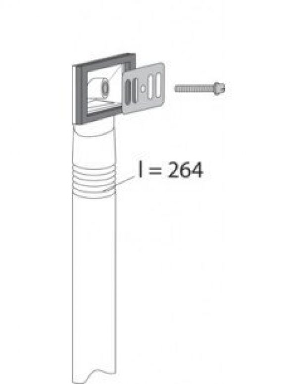 VALENTIN – Trop plein d’évier avec grille -…