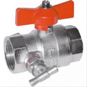 Vanne boisseau sphérique FF1 » papillon a purge – Passage intégral PN32 – EZFITT