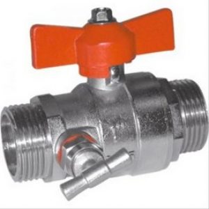 Vanne boisseau sphérique MM3/4 » papillon a purge – Passage intégral PN32 – EZFITT