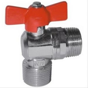 Vanne Boisseau sphérique équerre MM3/4 » (3/4 »(20/27)) papillon – SFERACO