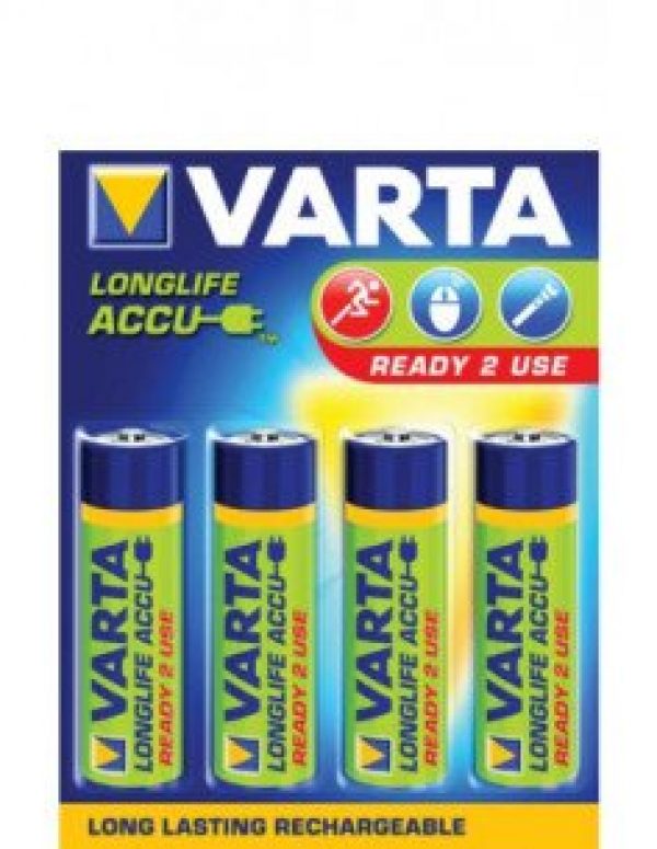 VARTA – Accus Ni-MH lr6  x4 – 1.5v – 56706101404