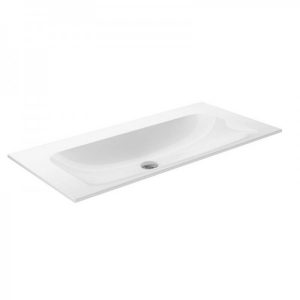 Vasque en Céramique Keuco X-LINE Sans Trou de Robinetterie 1007 x 494 mm