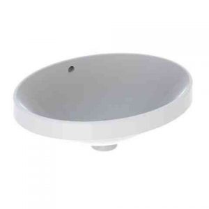 Vasque à Encastrer Geberit VariForm Sans Trou Blanc