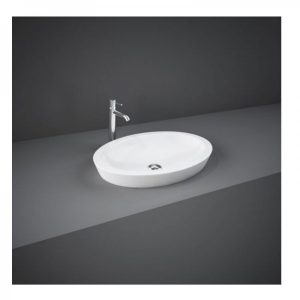 Vasque à Encastrer Rak Ceramics RESORT 580x365mm Blanc Alpin