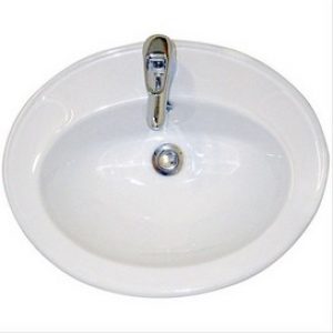 Vasque ovale à encastrer ECO P-Pro