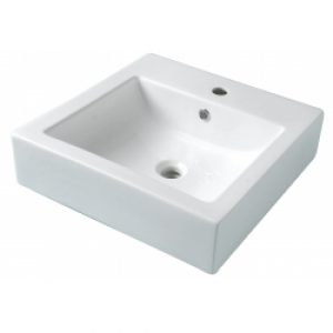 Vasque à poser carrée Barcares