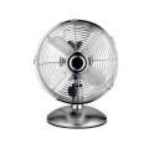 Ventilateur sur table, chromé, CLASIC, diamètre 30cm, 40w