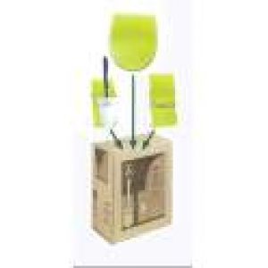 Vert Anis Pack WC Abattant + Porte Brosse + Déroulant – Livraison Gratuite !