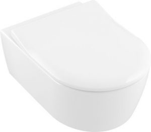 Villeroy et Boch Abattant WC Frein de Chute Avento Blanc Alpin (9M87S101)