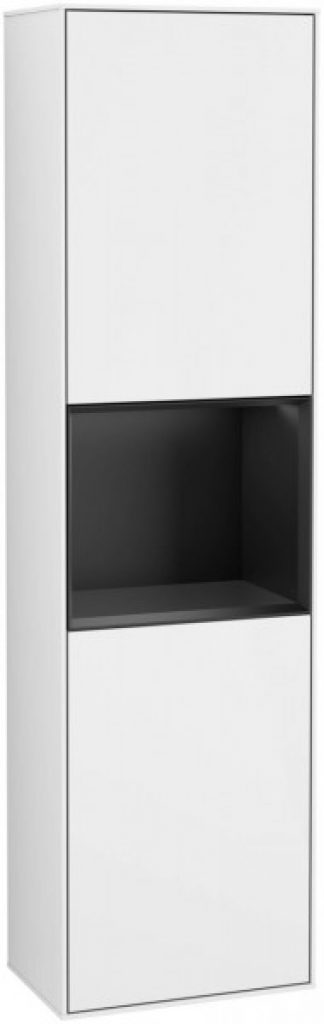 Villeroy et Boch Colonne Salle de Bain 418x1516x270 mm Noir laqué mat Finion (F460PD)