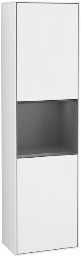 Villeroy et Boch Colonne Salle de Bain 418x1516x270 mm Noir laqué mat Finion (F460GK)