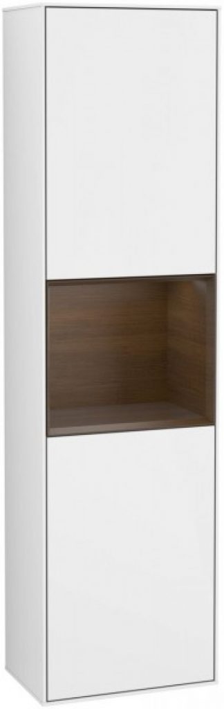 Villeroy et Boch Colonne Salle de Bain 418x1516x270 mm Noir laqué mat Finion (F460GN)