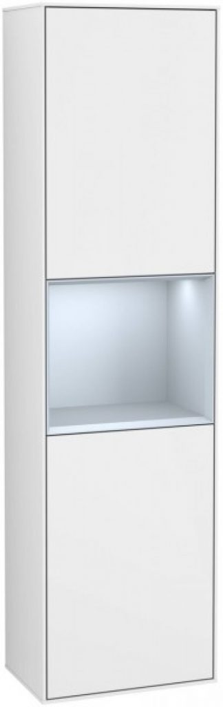 Villeroy et Boch Colonne Salle de Bain 418x1516x270 mm Noir laqué mat Finion (F460HA)