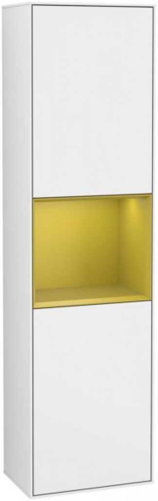 Villeroy et Boch Colonne Salle de Bain 418x1516x270 mm Noir laqué mat Finion (F460HE)