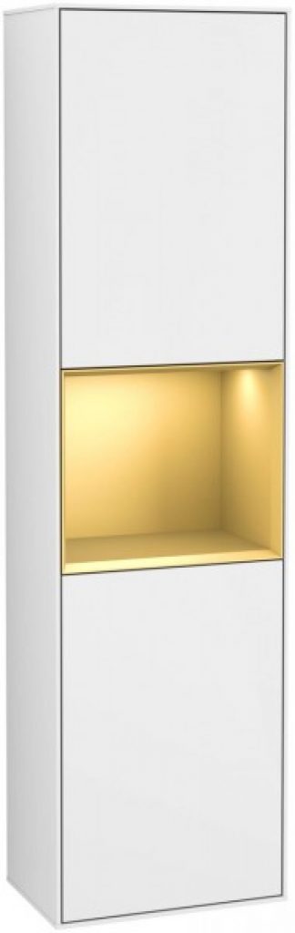 Villeroy et Boch Colonne Salle de Bain 418x1516x270 mm Noir laqué mat Finion (F460HF)