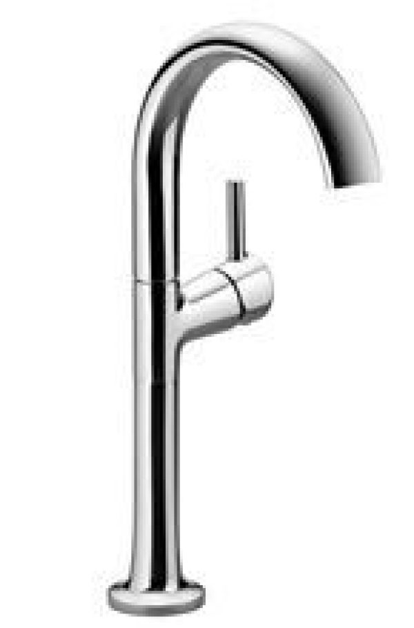 Villeroy et Boch LA FLEUR Par Dornbracht Mitigeur monocommande de lavabo avec pied surélevé sans ga